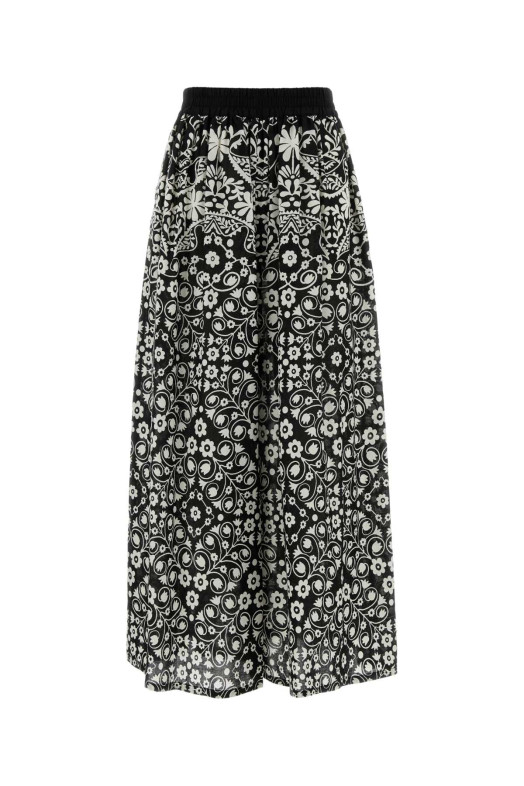 Хлопковая юбка с принтом Palanca WEEKEND (2615131013600) WEEKEND MAX MARA