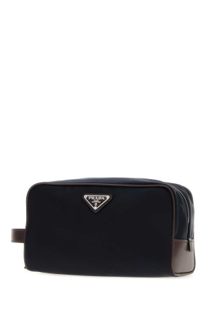 Navy blue Re-Nylon Prada Speedrock beauty case Blue PRADA (2NA0022HE1)
