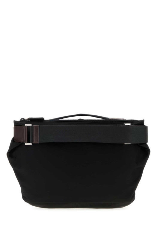 Черная сумка-поясная Prada Speedrock из материала Re-Nylon, черная PRADA (2VH2012DMG)