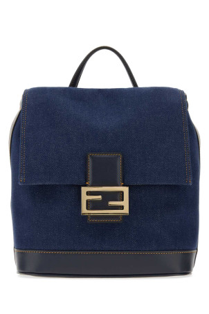 Denim backpack FENDI (8BZ057AWVF)