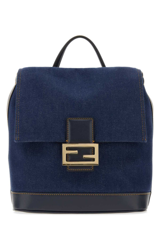 Denim backpack FENDI (8BZ057AWVF)