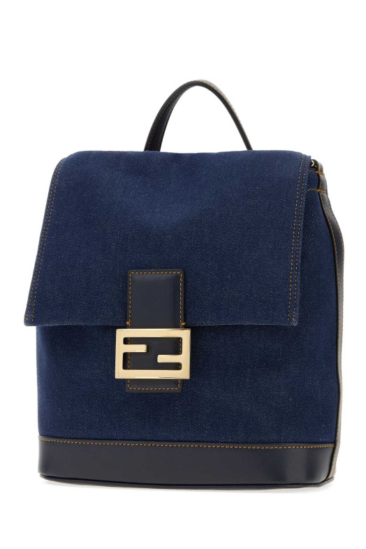 Denim backpack FENDI (8BZ057AWVF)