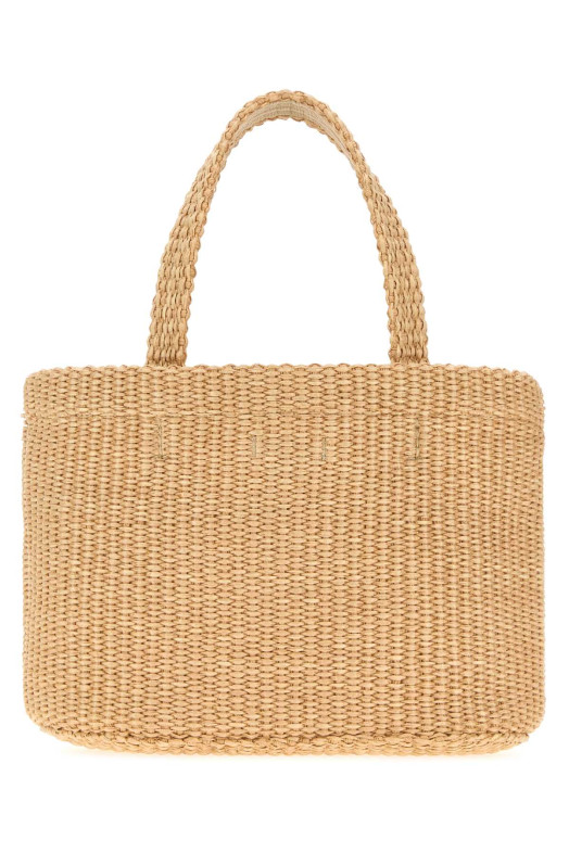 Мини-сумка из рафии для пляжа JIMMY CHOO (BEACHTOTEEWMINIJYN)