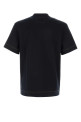 Black cotton t-shirt FENDI (FY0936B05I)