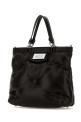 Невелика сумка для покупок Glam Slam з чорної шкіри наппа від MAISON MARGIELA (S56WD0133P4300)