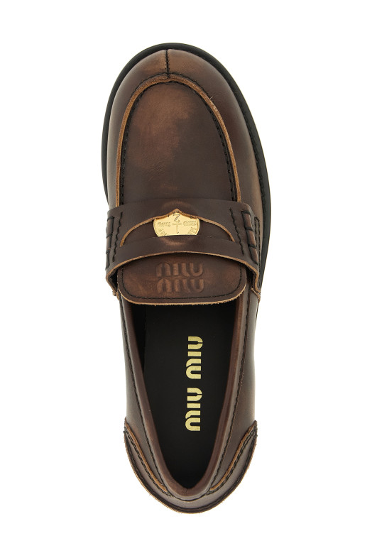 Лоферы «Penny Loafers», коричневые 5D773DF0203G48F0192