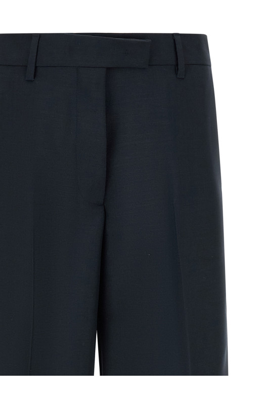 Kid mohair pants Blue