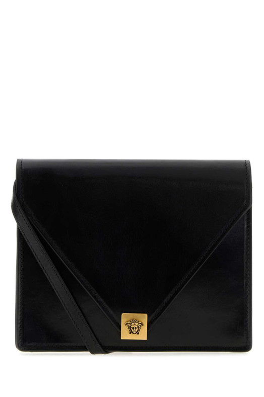 Black leather Severine crossbody bag VERSACE (10237241A17453)