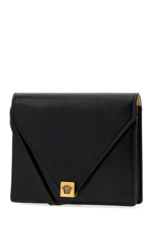 Black leather Severine crossbody bag VERSACE (10237241A17453)