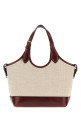 Cappuccino canvas RiviÃ¨re handbag VERSACE (10243241A17864)
