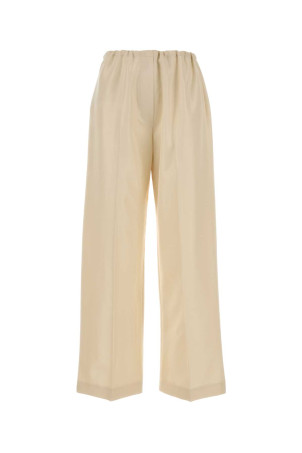 Cream silk Beta pant THE ROW (10742W4378)