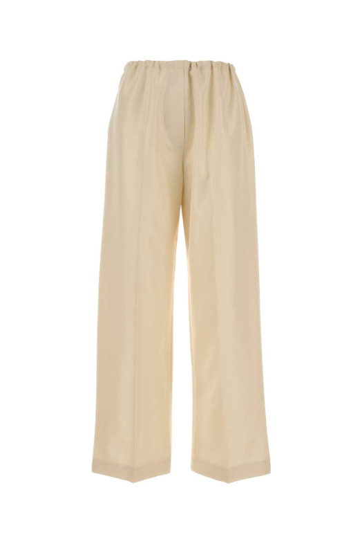 Cream silk Beta pant THE ROW (10742W4378)