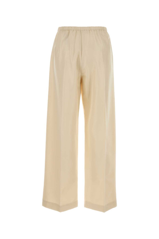 Cream silk Beta pant THE ROW (10742W4378)
