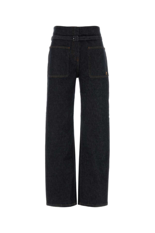 Джинсы из стрейч-денима COURREGES (226DPA454DE0035)