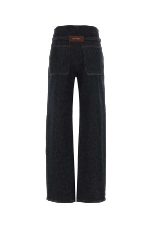 Джинси зі стрейч-деніму COURREGES (226DPA454DE0035)