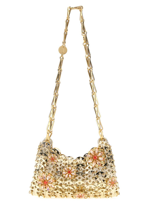 Сумка через плечо RABANNE 1969 с золотистой металлической цепочкой (26ESS0127MET947)