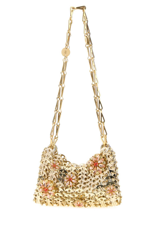Сумка через плечо RABANNE 1969 с золотистой металлической цепочкой (26ESS0127MET947)