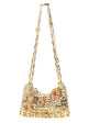 Сумка через плечо RABANNE 1969 с золотистой металлической цепочкой (26ESS0127MET947)