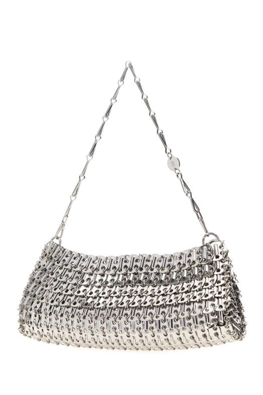 Сумка через плечо RABANNE 1969 с серебристой металлической цепочкой (26ESS0572MET817)