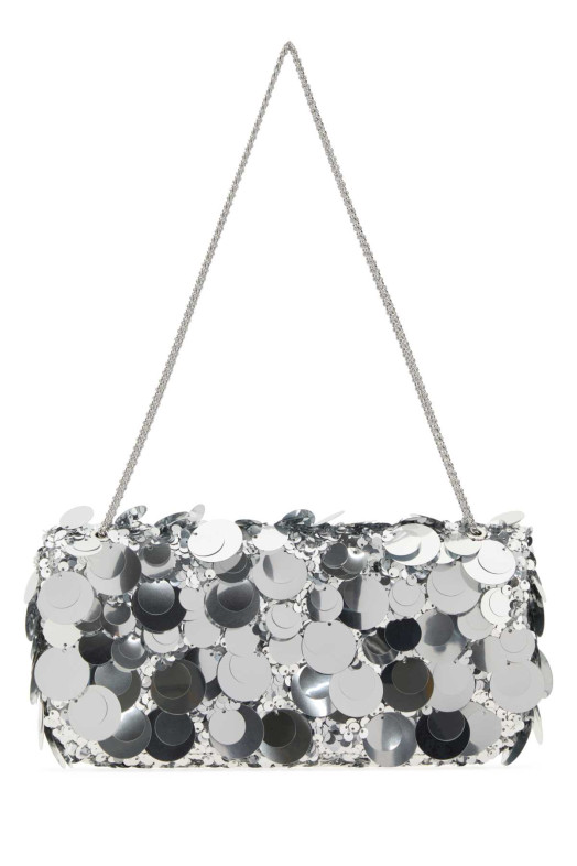 Embellished fabric Sparkle Baguette shoulder bag RABANNE (26PSS0548EMB024)