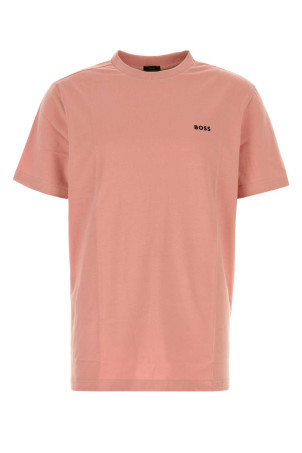 Dark pink stretch cotton t-shirt BOSS (50506373)