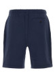 Navy blue cotton blend bermuda shorts POLO RALPH LAUREN (710A12486)