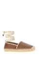 Brown alter mat Gaia espadrilles STELLA McCARTNEY (810668AP0280)