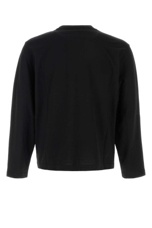 Чорна футболка з бавовняної суміші, GUCCI (870518XJHTY)