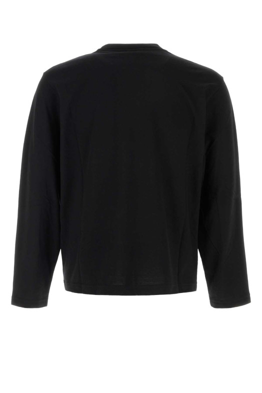 Black cotton blend t-shirt Black GUCCI (870518XJHTY)