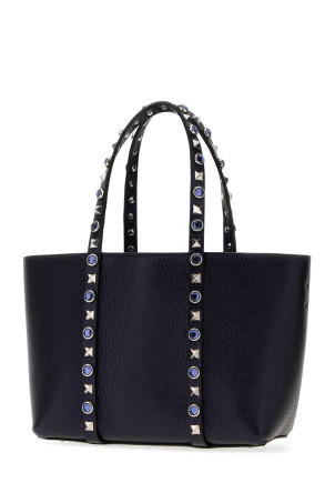 Міні-сумочка Rockstud з темно-синьої шкіри VALENTINO GARAVANI (8W0B0R05PAX)