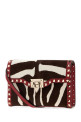 Printed calf hair Rockstud crossbody bag VALENTINO GARAVANI (8W0B0R43AWT)
