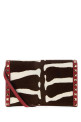 Printed calf hair Rockstud crossbody bag VALENTINO GARAVANI (8W0B0R43AWT)