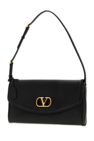 Black nappa leather DeVain shoulder bag Black VALENTINO GARAVANI (8W0B0T31ABM)