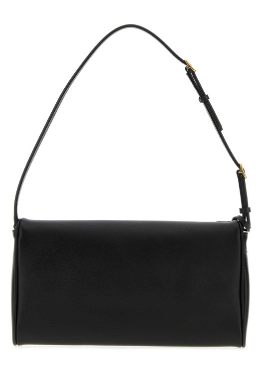 Black nappa leather DeVain shoulder bag Black VALENTINO GARAVANI (8W0B0T31ABM)