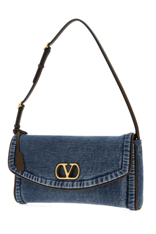Denim DeVain shoulder bag VALENTINO GARAVANI (8W0B0T31AXQ)