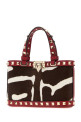 Printed calf hair Rockstud handbag VALENTINO GARAVANI (8W0P0AT0AWT)