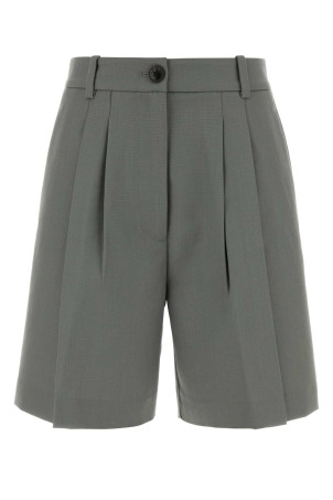 Шорти «Брайс» із сірого твілу від ANINE BING (A0312017)