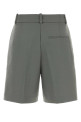 Grey twill Brice shorts ANINE BING (A0312017)