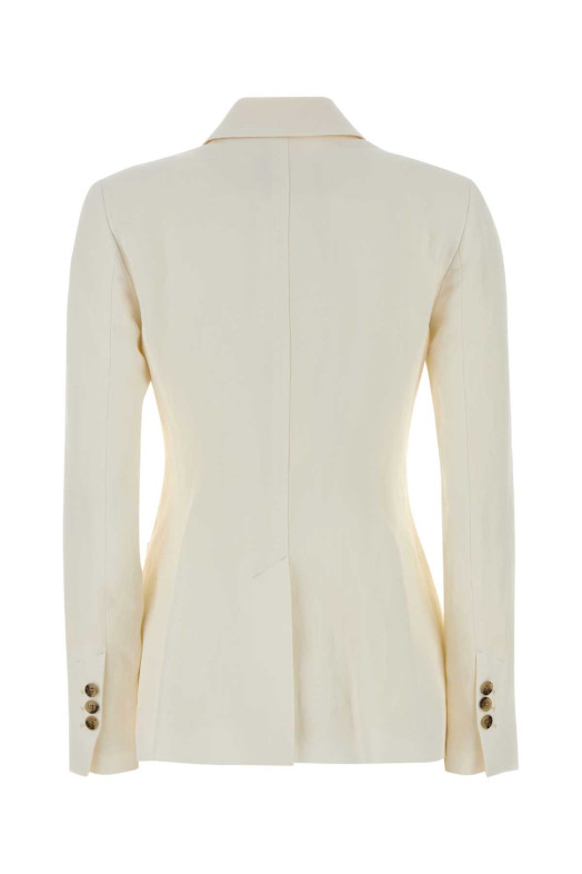 Блейзер из джерси цвета слоновой кости AMI (FBV766VI0052) AMI PARIS