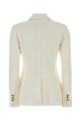 Блейзер из джерси цвета слоновой кости AMI (FBV766VI0052) AMI PARIS
