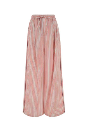 Штани з широкими штанинами з вишитого попліну DOLCE & GABBANA (FTDJETFR517) DOLCE & GABBANA