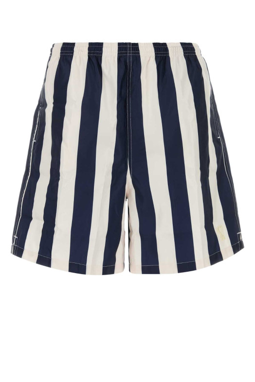 Printed polyester swimming shorts AMI (HBW316AW0027)