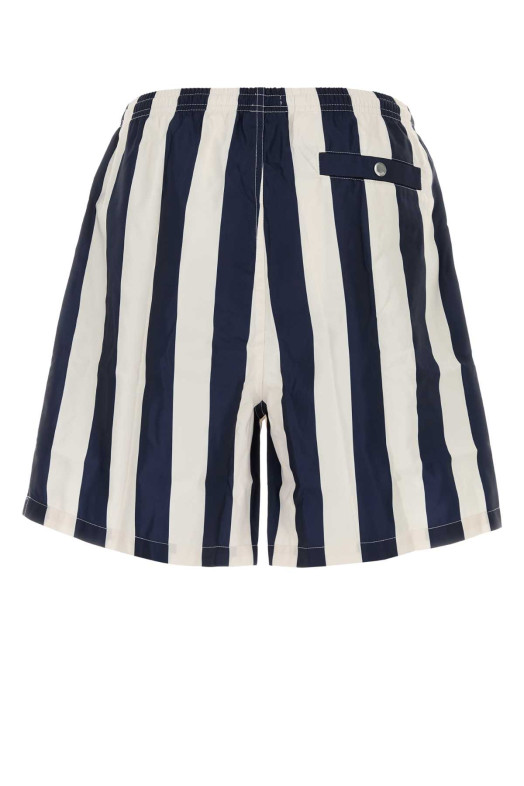 Printed polyester swimming shorts AMI (HBW316AW0027)