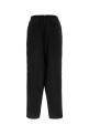 Black crepe pant Black YOHJI YAMAMOTO (HKP46441)