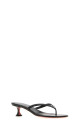 Black nappa leather Juliette thong mules Black AMINA MUADDI (JULIETTETHONG45)