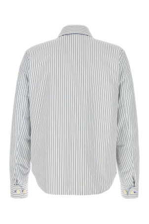 Двостороння пухова куртка «Crescent» з вишивкою, бавовняна суміш, біло-чорна, MONCLER (L10911G000085995P)