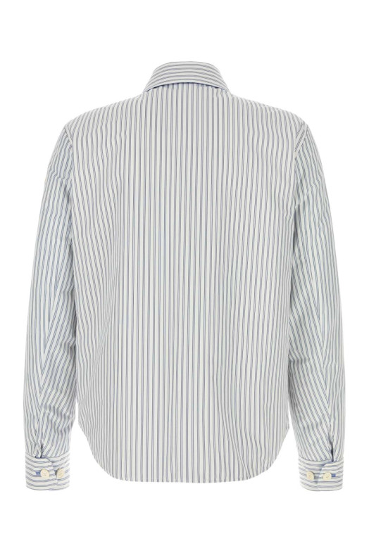 Embroidered cotton blend reversible Crescent down jacket White/Black MONCLER (L10911G000085995P)