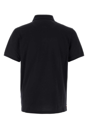 Полуночно-синя сорочка-поло з піке від MONCLER (L10918A0003089A16)