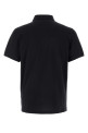 Полурубашка из пике темно-синего цвета MONCLER (L10918A0003089A16)