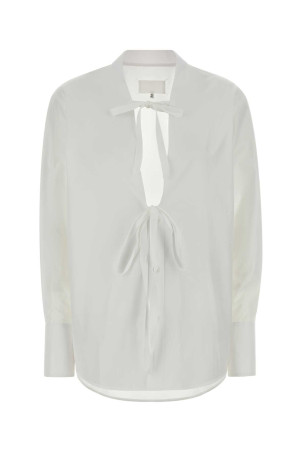 Біла сорочка з попліну MAISON MARGIELA (S29DT0016S43001)